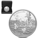 2024 Canada 2 oz Silver Timber Wolves Multifaceted Coin
