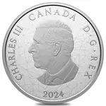 2024 Canada 2 oz Silver Timber Wolves Multifaceted Coin