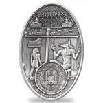 2024 Djibouti 3 oz Silver Anubis Lord of the Sacred Land Coin