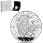 Default 2024 GB 1 oz Proof Silver Tudor Beasts The Seymour Unicorn Coin