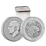 2024 GB 2 oz Silver The Tudor Beasts Seymour Unicorn Coin BU