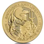 Default 2024 Great Britain 1 oz Gold Britannia and Liberty Coin BU