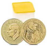 2024 Great Britain 1 oz Gold Britannia and Liberty Coin BU