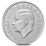 2024 Great Britain 1 oz Silver Britannia and Liberty Coin BU