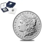 2024 Morgan Silver Dollar .999 Fine (w/Box & COA)