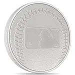 2024 New Zealand 1 oz Major League Baseball (MLB) Silver Round .999 Fine