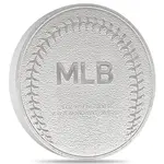 2024 New Zealand 1 oz Major League Baseball (MLB) Silver Round .999 Fine