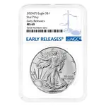 Default 2024 (P) Star Privy 1 oz Silver American Eagle NGC MS 69 ER