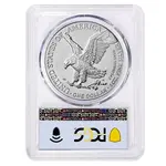 2024 (P) Star Privy 1 oz Silver American Eagle PCGS MS 70 FDOI (Flag)