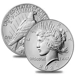 2024 Peace Silver Dollar .999 Fine (w/Box & COA)