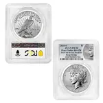 2024-S Morgan and Peace Silver Dollar Reverse Proof 2-Coin Set PCGS PF 70 FS (Morgan/Peace)