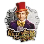 2024 Samoa 1 oz Willy Wonka Shaped Silver Coin
