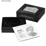 2024-W 1 oz Proof Silver American Eagle (w/Box & COA)