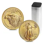 2025 1/10 oz Gold American Eagle $5 Coin BU