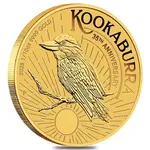 Default 2025 1/10 oz Gold Australian Kookaburra Perth Mint Coin .9999 Fine BU In Cap