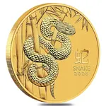 Default 2025 1/10 oz Gold Lunar Snake BU Australia Perth Mint