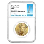 Default 2025 1/2 oz Gold American Eagle NGC MS 70 FDOI