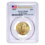 2025 1/2 oz Gold American Eagle PCGS MS 69 FS