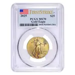 Default 2025 1/2 oz Gold American Eagle PCGS MS 70 FS