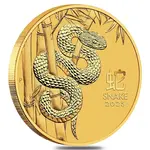 Default 2025 1/2 oz Gold Lunar Snake BU Australia Perth Mint