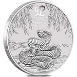 2025 1/2 oz Silver Lunar Snake BU Australian Perth Mint