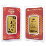 2025 1 oz Asahi Lunar Snake Gold Bar .9999 Fine