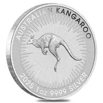 Default 2025 1 oz Australian Silver Kangaroo Perth Mint BU