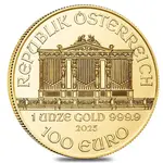 2025 1 oz Austrian Gold Philharmonic Coin BU