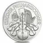 2025 1 oz Austrian Platinum Philharmonic Coin BU