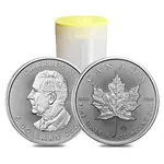 2025 1 oz Canadian Silver Maple Leaf Coin BU