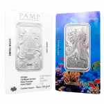 Default 2025 1 oz PAMP Suisse Nature's Grip Giant Octopus Silver Coin Bar