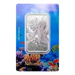 2025 1 oz PAMP Suisse Nature's Grip Giant Octopus Silver Coin Bar