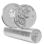 2025 1 oz Platinum Lunar Snake BU Australian Perth Mint