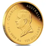 2025 1 oz Proof Gold Lunar Snake Australian Perth Mint