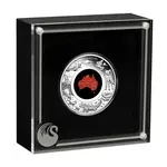 2025 1 oz Proof Silver Great Southern Land Snakeskin Jasper Coin Perth Mint