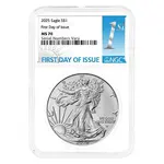 Default 2025 1 oz Silver American Eagle NGC MS 70 FDOI