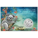2025 1 oz Silver Australian Koala Perth Mint BU Bison Privy ANA