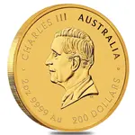 2025 2 oz Gold Lunar Snake BU Australia Perth Mint