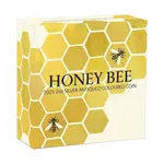 2025 2 oz Honey Bee Antiqued Colorized Silver Coin Perth Mint
