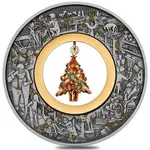 2025 2 oz Santa's Workshop Silver Coin Perth Mint