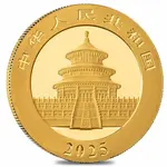 2025 3 gram Chinese Gold Panda 50 Yuan BU (Sealed)