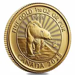 2025 Canada 1/10 oz The Majestic Polar Bears Gold Coin