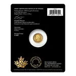 2025 Canada 1/10 oz Treasured Gold Maple Leaf Polar Bears Privy Coin (in Assay)