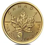 2025 Canada 1/10 oz Treasured Gold Maple Leaf Polar Bears Privy Coin (in Assay)