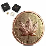 Default 2025 Canada 1 oz Gold Maple Leaf Ultra High Relief Coin .9999 Fine