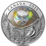 2025 Canada 1 oz Moon Sky - Raven Silver Coin .9999 Fine