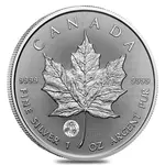 2025 Canada 1 oz Treasured Silver Maple Leaf Congratulations Privy Coin (in Assay)