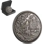 Default 2025 Canada 3 oz Whimsical Tale Steam Locomotive Antiqued Silver Coin