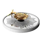 2025 Canada 5 oz The Goldfinch and The Bloom Silver Coin