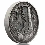 2025 Canada 738.92 Gram Predator or Prey in Shadow Box Silver Coin .9999 Fine